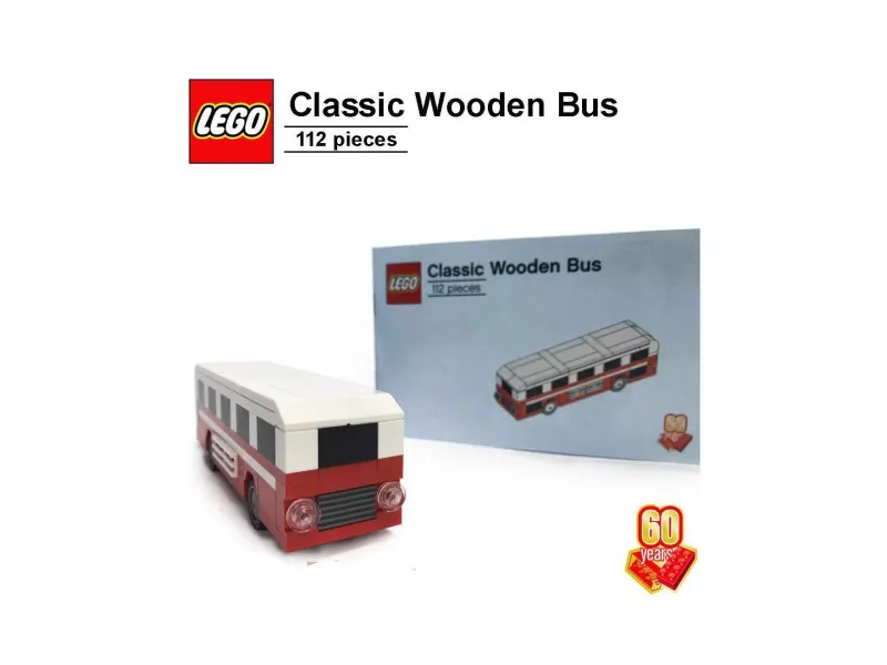 60th Anniversary Classic Wooden Bus