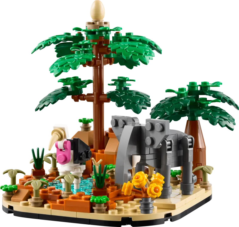 African Savanna Diorama