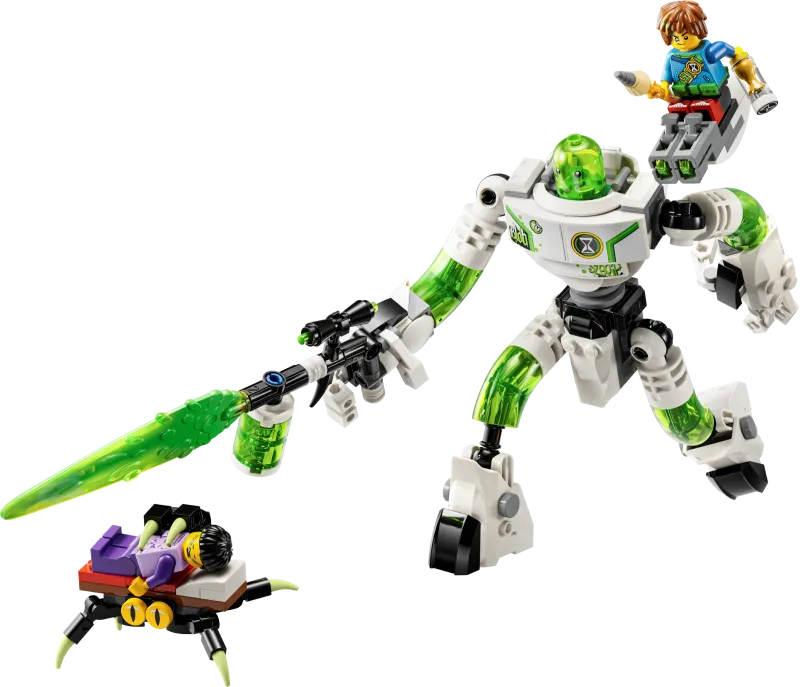 Mateo and Z-Blob the Robot