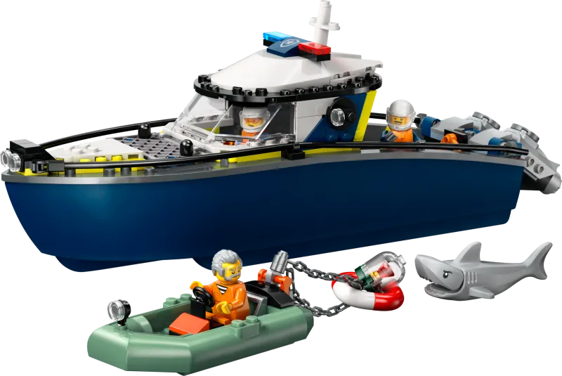 Police Boat Chase