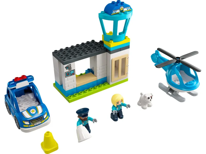 Police Station & Helicopter