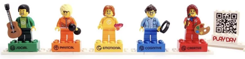The Playful 5 Minifigure Set